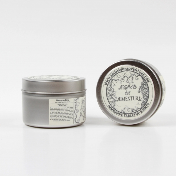 Aromas of Adventure: Dragon Den - 4 oz Candle