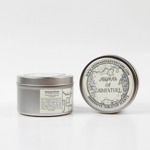 Aromas of Adventure: Dungeon Ruins - 8 oz Candle