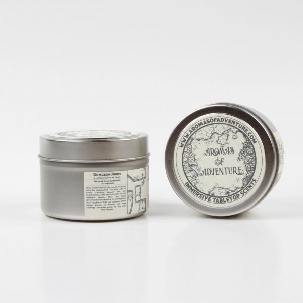 Aromas of Adventure: Dungeon Ruins - 4 oz Candle
