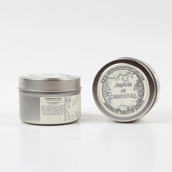 Aromas of Adventure: Forbidden Isles - 4 oz Candle