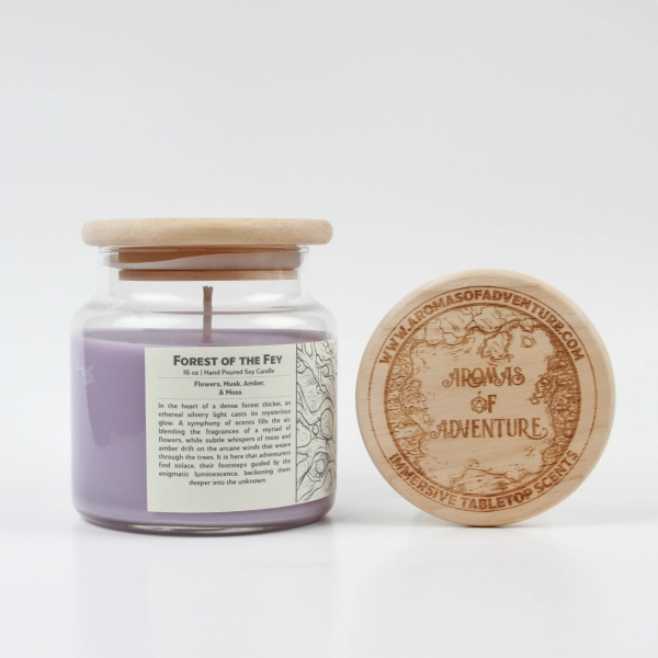 Aromas of Adventure: Forest of the Fey - 16 oz Candle