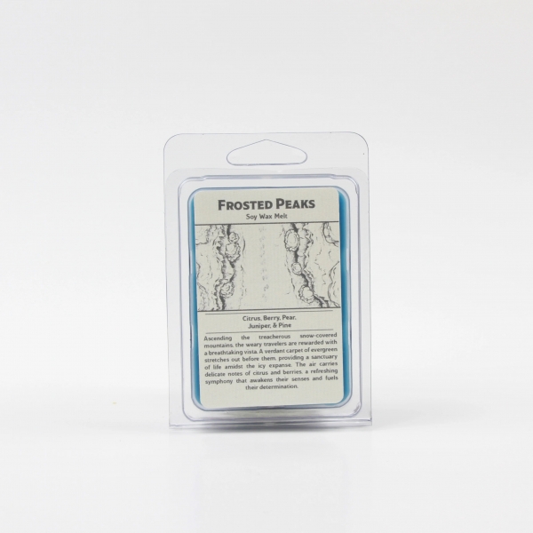 Aromas of Adventure: Frosted Peaks - Wax Melt