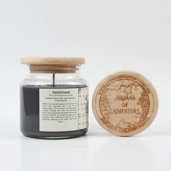 Aromas of Adventure: Graveyard - 16 oz Candle