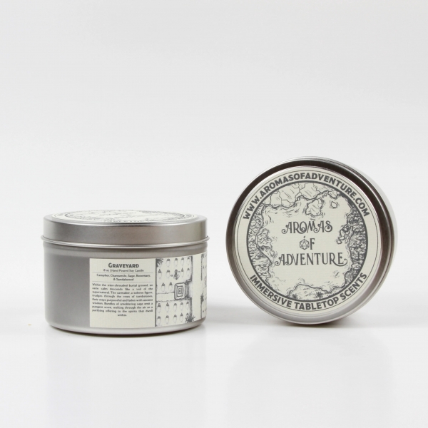 Aromas of Adventure: Graveyard - 8 oz Candle
