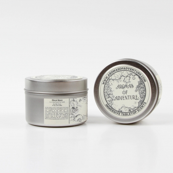 Aromas of Adventure: High Seas - 4 oz Candle