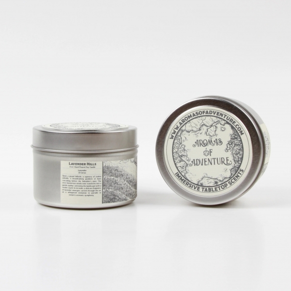 Aromas of Adventure: Lavender Hills - 4 oz Candle