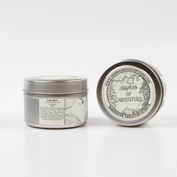 Aromas of Adventure: Long Rest - 4 oz Candle