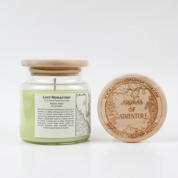 Aromas of Adventure: Lost Monastery - 16 oz Candle