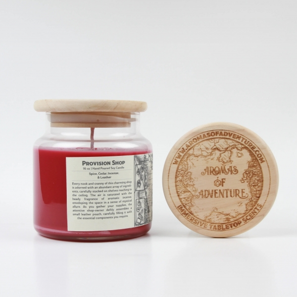 Aromas of Adventure: Provision Shop - 16 oz Candle