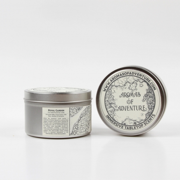 Aromas of Adventure: Royal Garden - 8 oz Candle