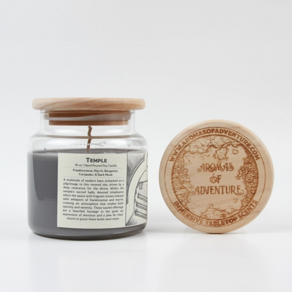 Aromas of Adventure: Temple - 16 oz Candle