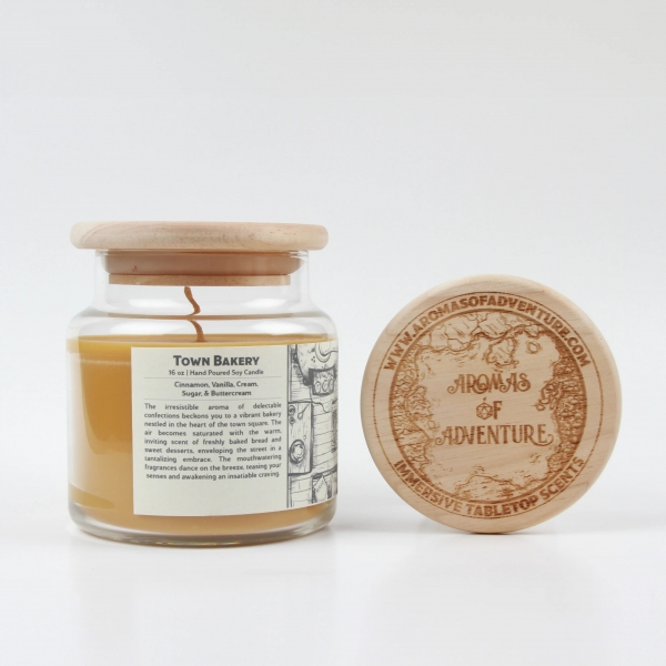 Aromas of Adventure: Town Bakery - 16 oz Candle