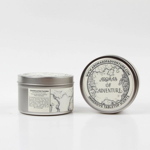 Aromas of Adventure: Underwater Cavern - 8 oz Candle