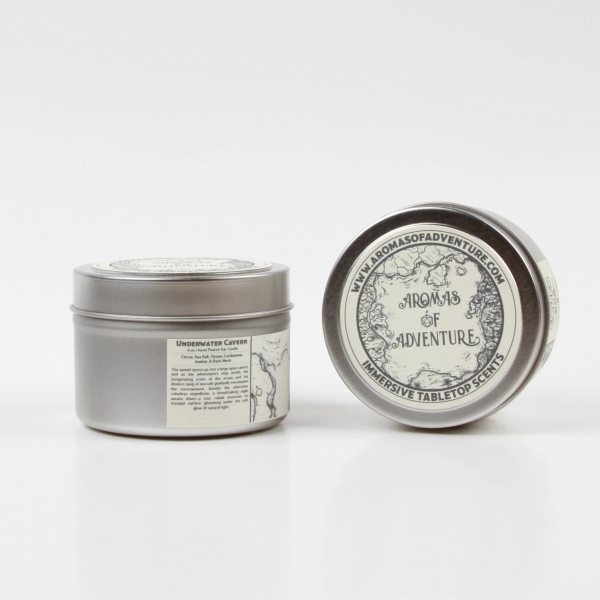 Aromas of Adventure: Underwater Cavern - 4 oz Candle