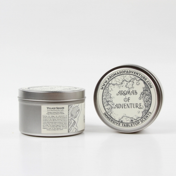 Aromas of Adventure: Village Square - 8 oz Candle