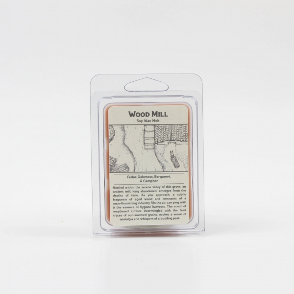 Aromas of Adventure: Wood Mill - Wax Melt