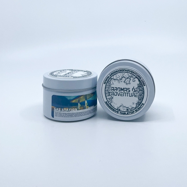 Aromas of Adventure: Gas Station - 4 oz Candle