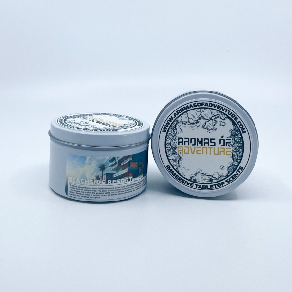 Aromas of Adventure: Beachside Resort - 8 oz Candle