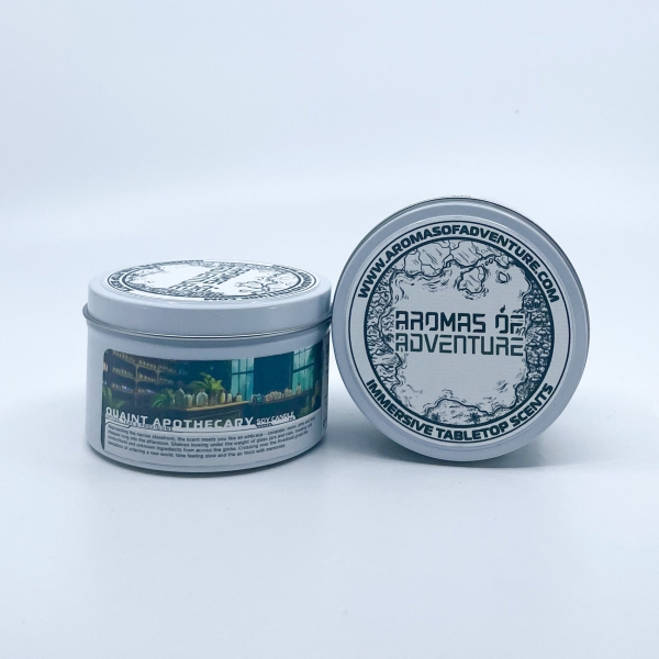 Aromas of Adventure: Quaint Apothecary - 8 oz Candle