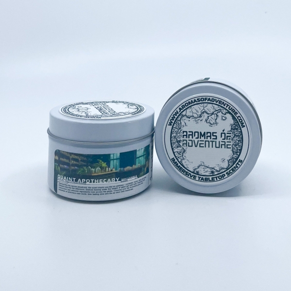 Aromas of Adventure: Quaint Apothecary - 4 oz Candle
