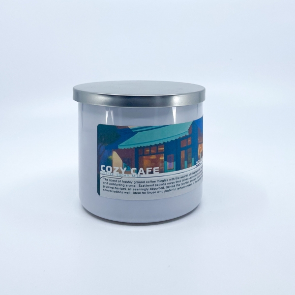 Aromas of Adventure: Cozy Cafe - 16 oz Candle