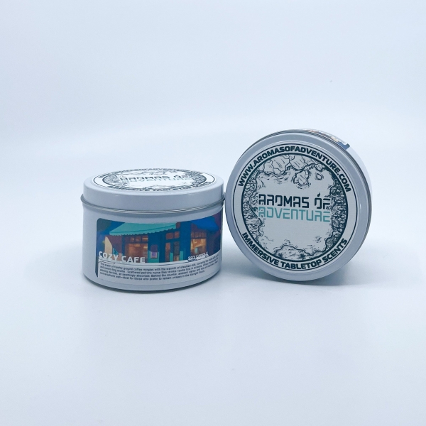 Aromas of Adventure: Cozy Cafe - 8 oz Candle