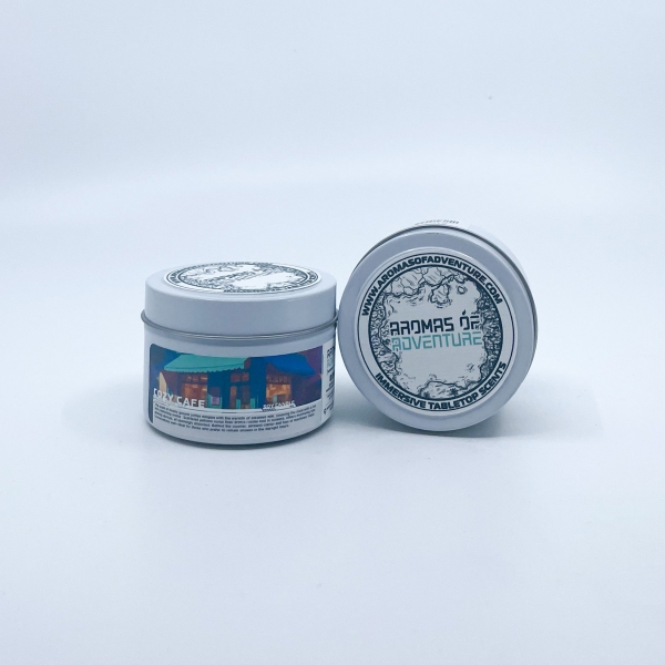 Aromas of Adventure: Cozy Cafe - 4 oz Candle
