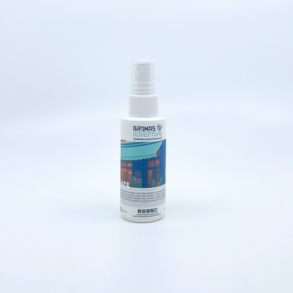 Aromas of Adventure: Cozy Cafe - Room Spray