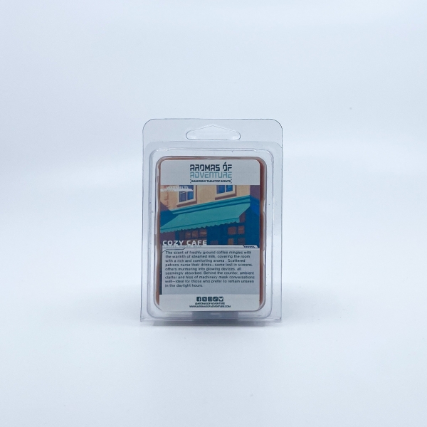 Aromas of Adventure: Cozy Cafe - Wax Melt