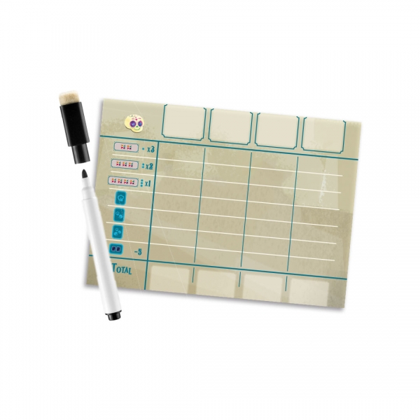 Patzcuaro Dry-Erase Scoreboard