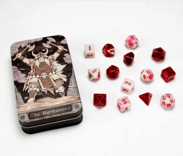 Character Class Dice: The Barbarian