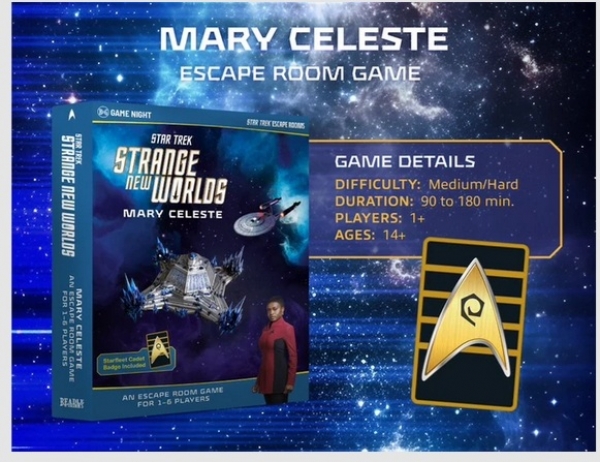 Star Trek: Strange New Worlds Mary Celeste Escape Room Game