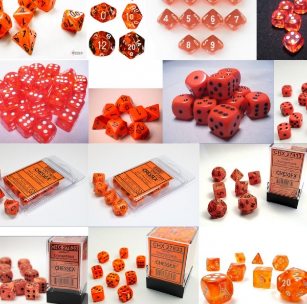 Chessex Fall Dice Bundle Collection