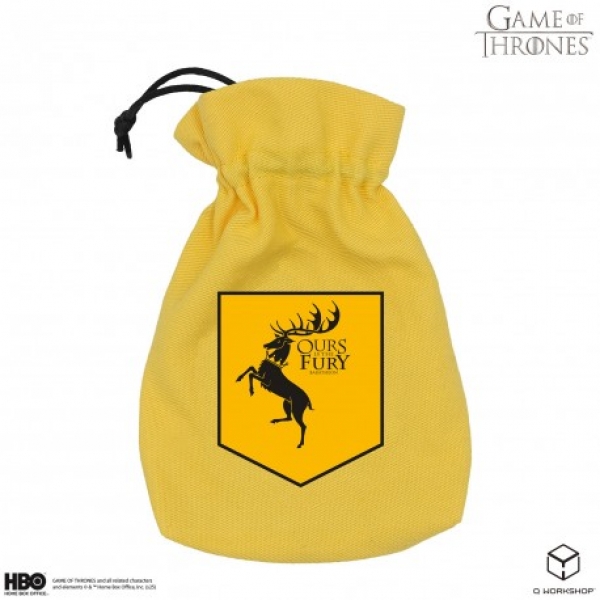 Dice Accessories: Game of Thrones. Baratheon Dice Pouch.