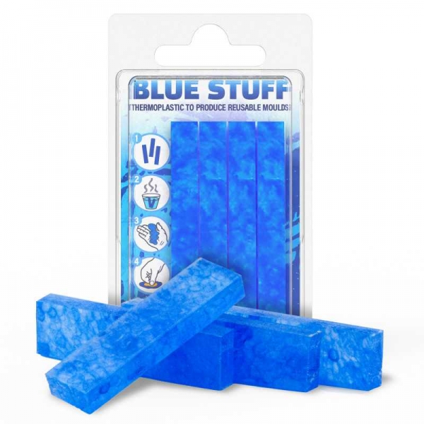 Green Stuff World: Blue Stuff Mold 4 Bars #2