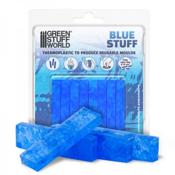 Green Stuff World: Blue Stuff Mold 8 bars