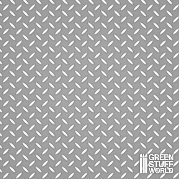 Green Stuff World: Plasticard - Thread DIAMOND Textured Sheet