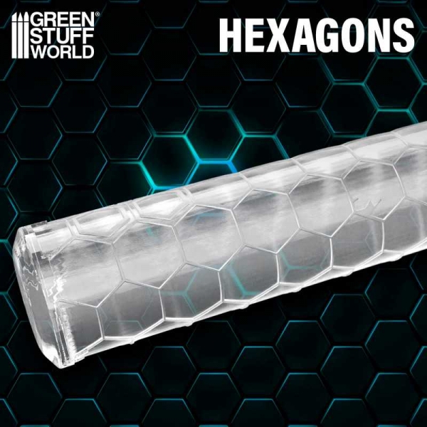 Green Stuff World: Rolling Pin Hexagons