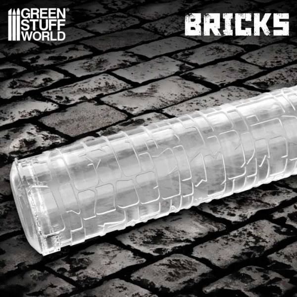 Green Stuff World: Rolling Pin Bricks