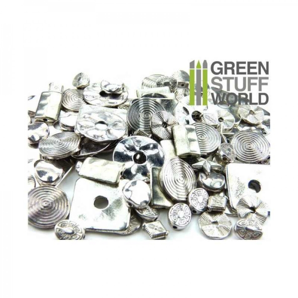 Green Stuff World: Flat Round LINKS Beads 85gr - SMALL