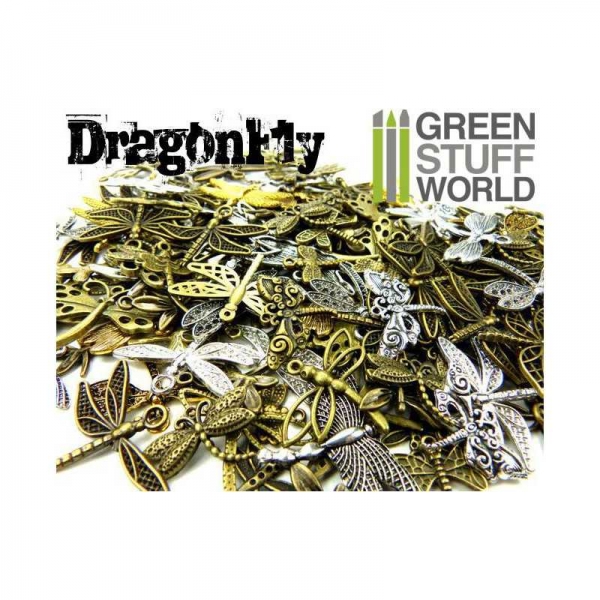Green Stuff World: SteamPunk DRAGONFLY Beads 85gr
