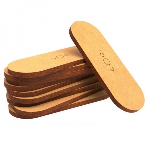 Green Stuff World: MDF Bases - Oval Pill 25x70mm