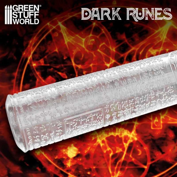 Green Stuff World: Rolling Pin Dark Runes