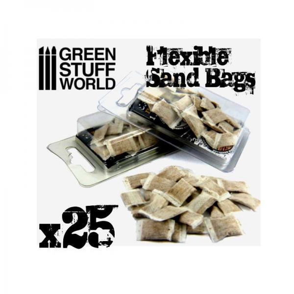 Green Stuff World: flexible SANDBAGS x25