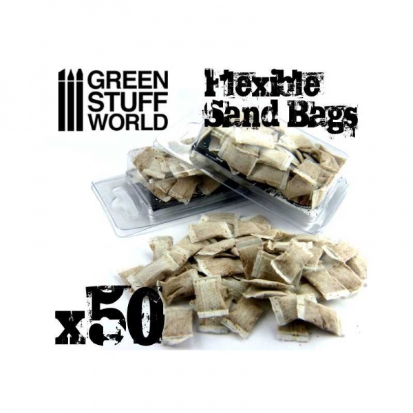 Green Stuff World: flexible SANDBAGS x50