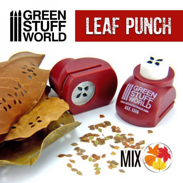Green Stuff World: Miniature Leaf Punch RED