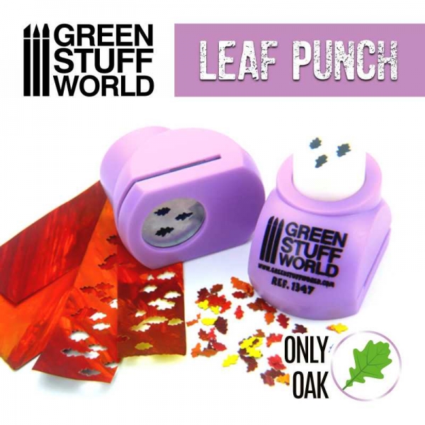 Green Stuff World: Miniature Leaf Punch LIGHT PURPLE