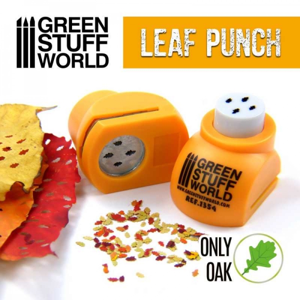 Green Stuff World: Miniature Leaf Punch ORANGE