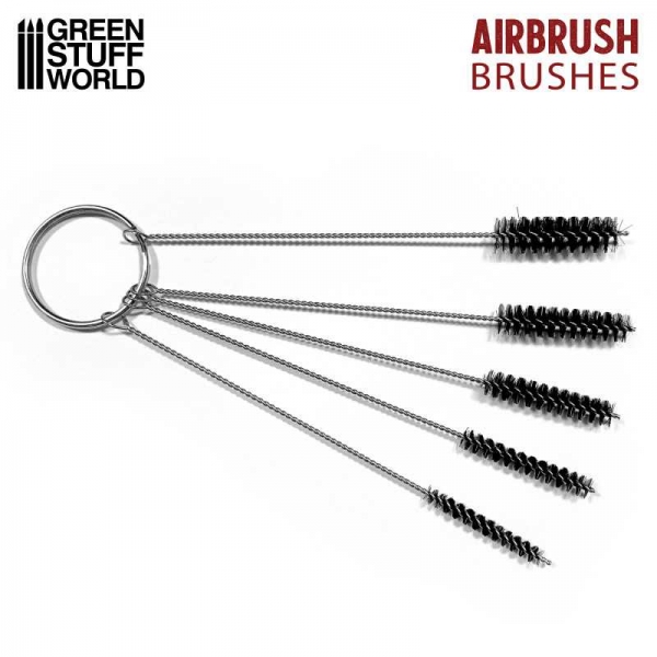 Green Stuff World: Airbrush Cleaning BRUSHES set
