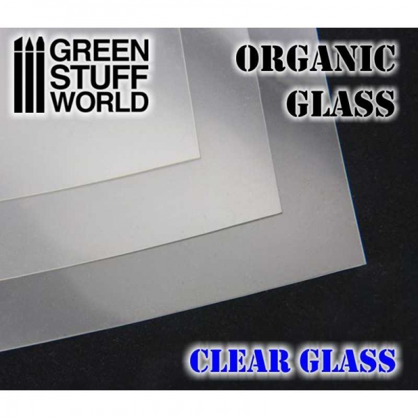 Green Stuff World: Organic GLASS Sheet - Clear